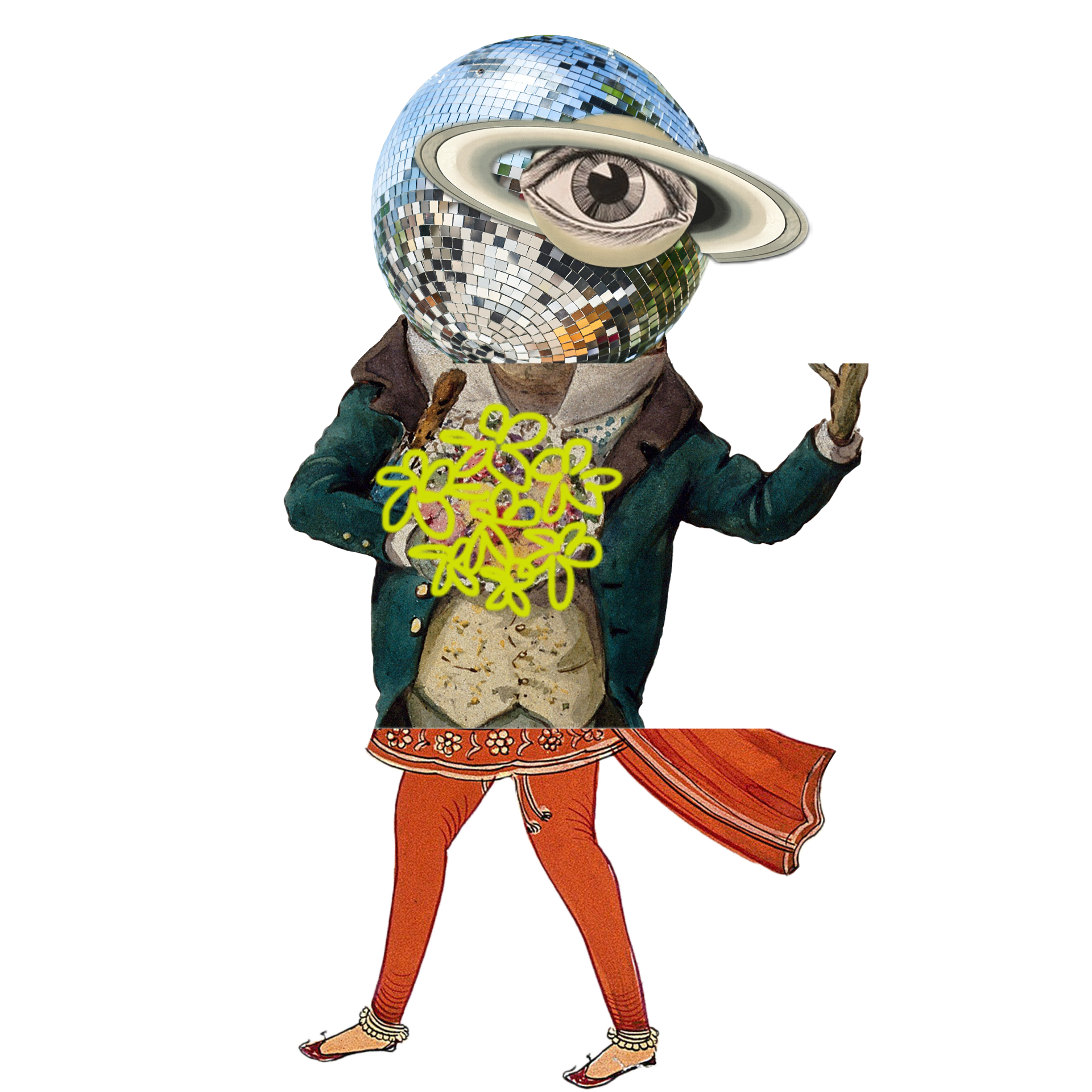 Floating image